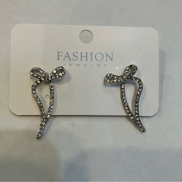 Other - Costume Silver colored earrings